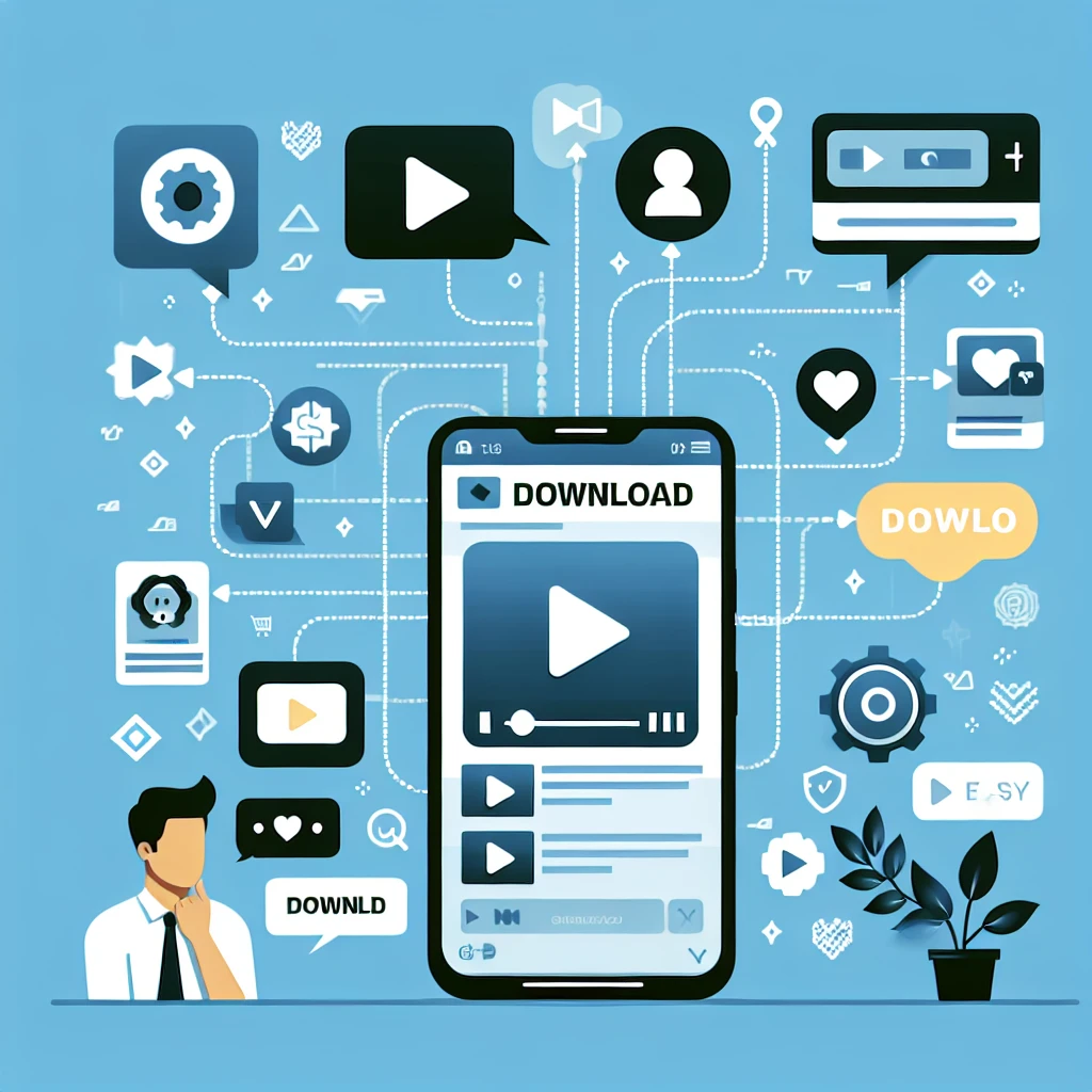 "Person using Instagram Video Downloader tool on a laptop, showcasing how to easily download Instagram videos for offline viewing as explained in 'A Comprehensive Guide to Using Instagram Video Downloader.'"