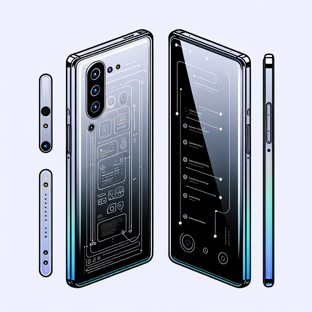 "Close-up view of the Asus Zenfone 12 showcasing its sleek compact design and modern features, highlighting the advanced camera and display technology, as detailed in recent leaks."
