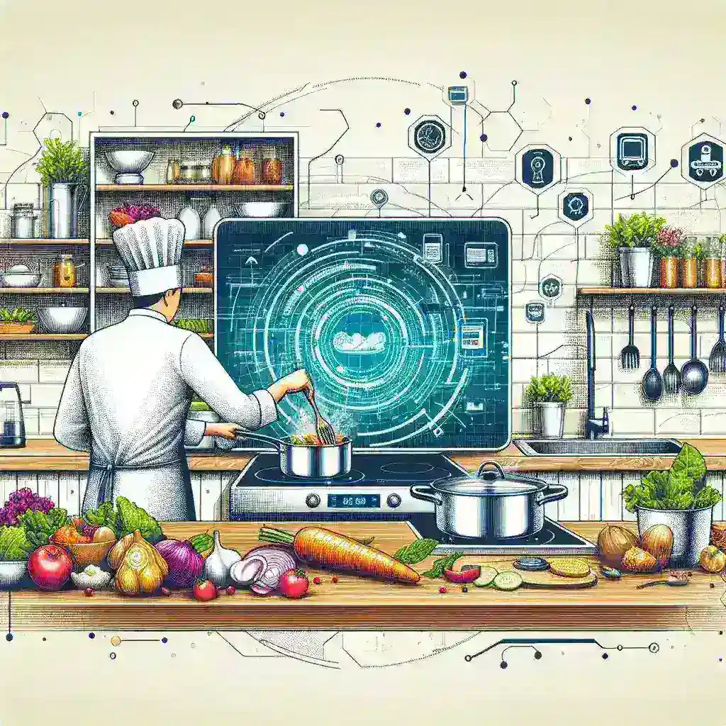 "Screenshot of Hulu's integrated shopping feature showcasing cooking show recipes and clickable product links, enhancing viewer engagement and convenience."